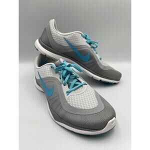 Womens Nike Flex Trainer 6 Gray 831217-002 Running‎ Shoes Sneakers Size 8.5